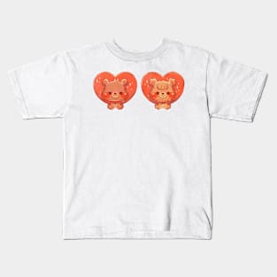 Dos Corazones Kids T-Shirt